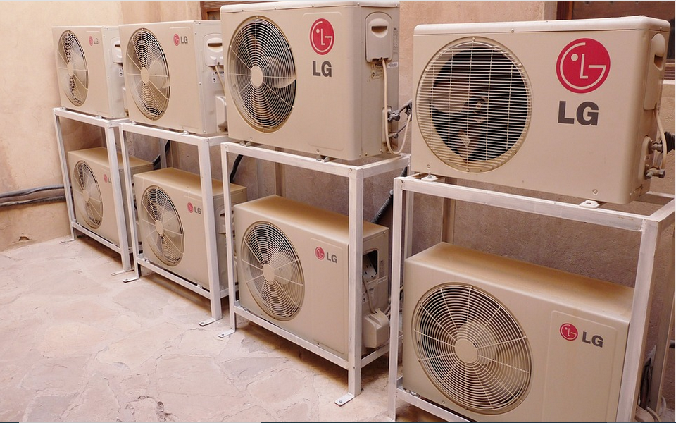 aircon system external units